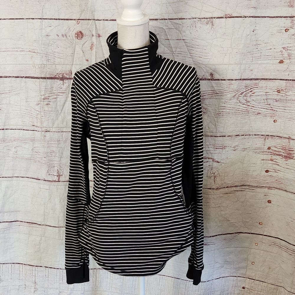 Lululemon Base Runner Half Zip Pullover Size 10